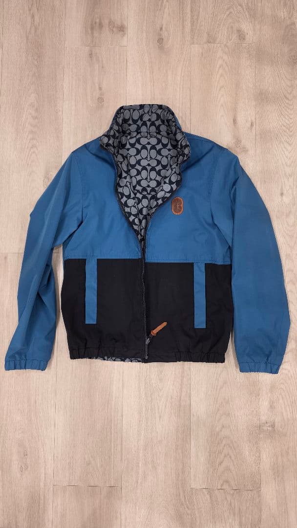 COACH　コーチ　ナイロンジャケット　リバーシブル　ウィンドブレーカー