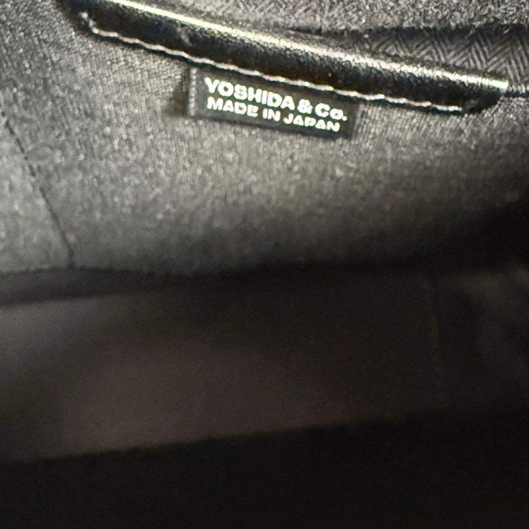 ✨PORTER✨クラーク ビジネスバッグ レザー ロゴ ネイビー