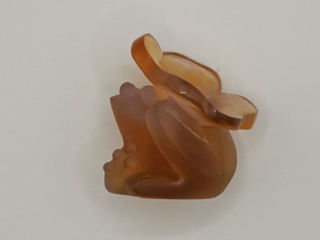 Daum ドームのラッキーフロッグ、かえるの置物　蛙　カエル