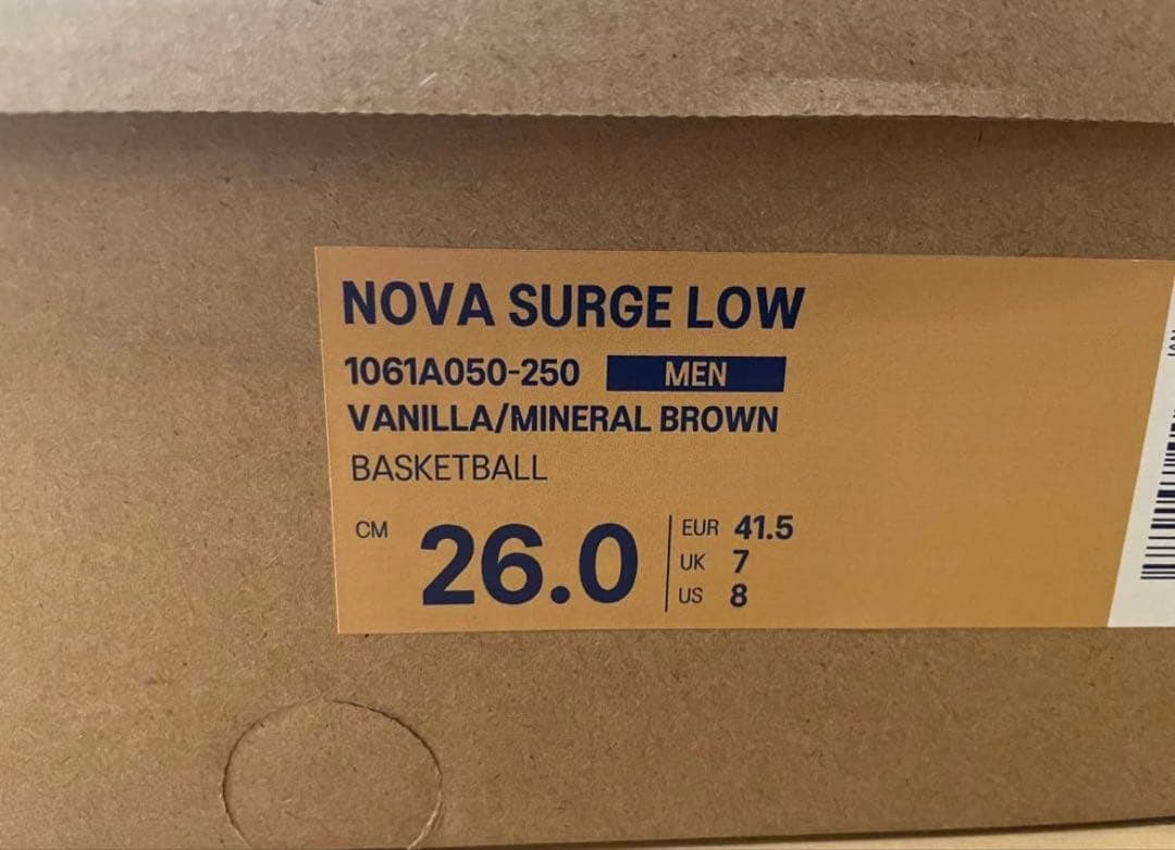 交渉可 asics ballaholic nova surge low 26