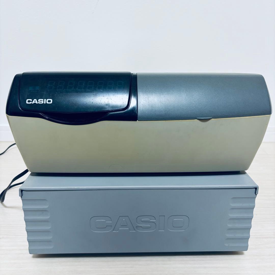 CASIO TE-2100 電子レジスター 鍵付き 取扱説明書あり 現状品