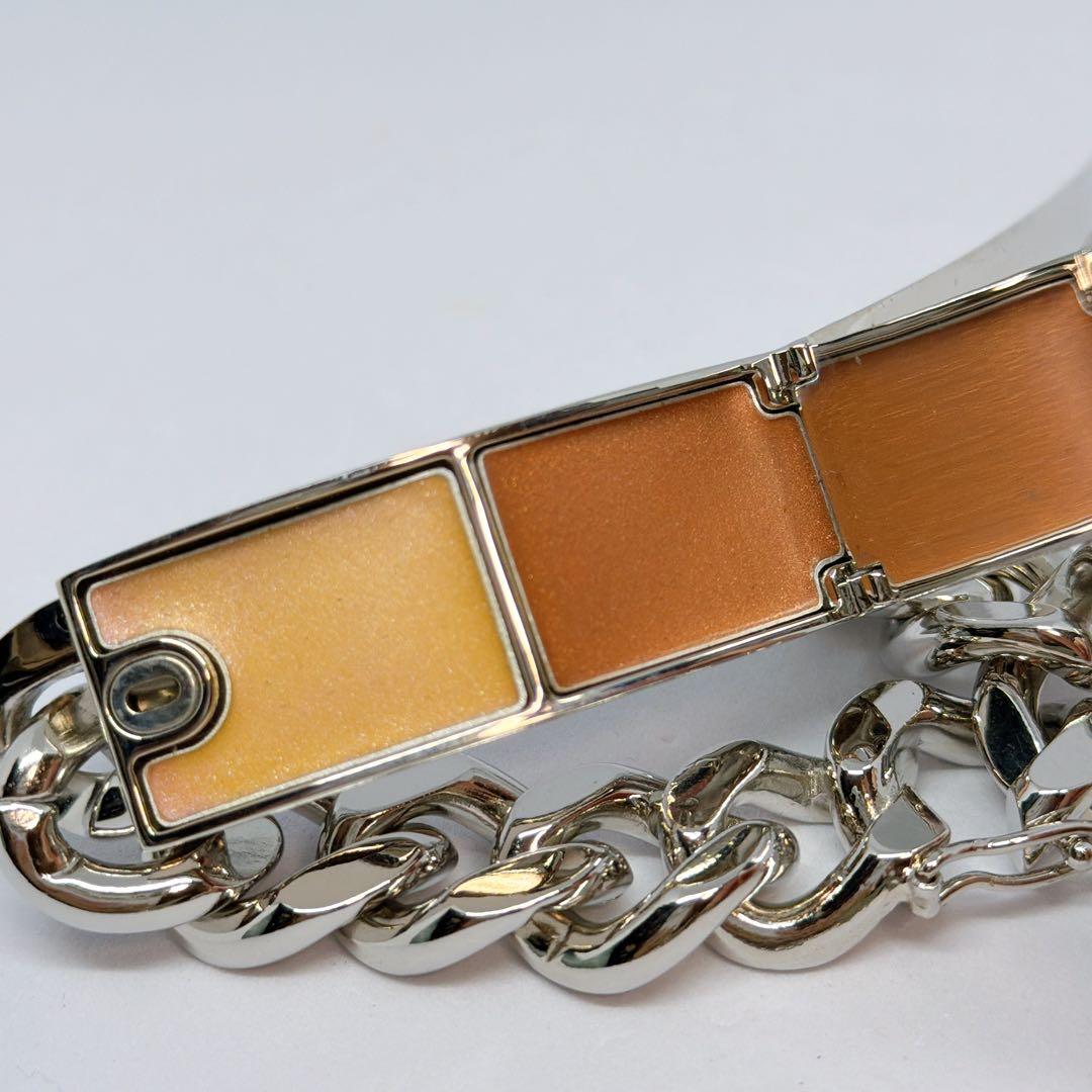 Dior ディオール ゴルメット リップグロス シルバー 喜平 ブレスレット