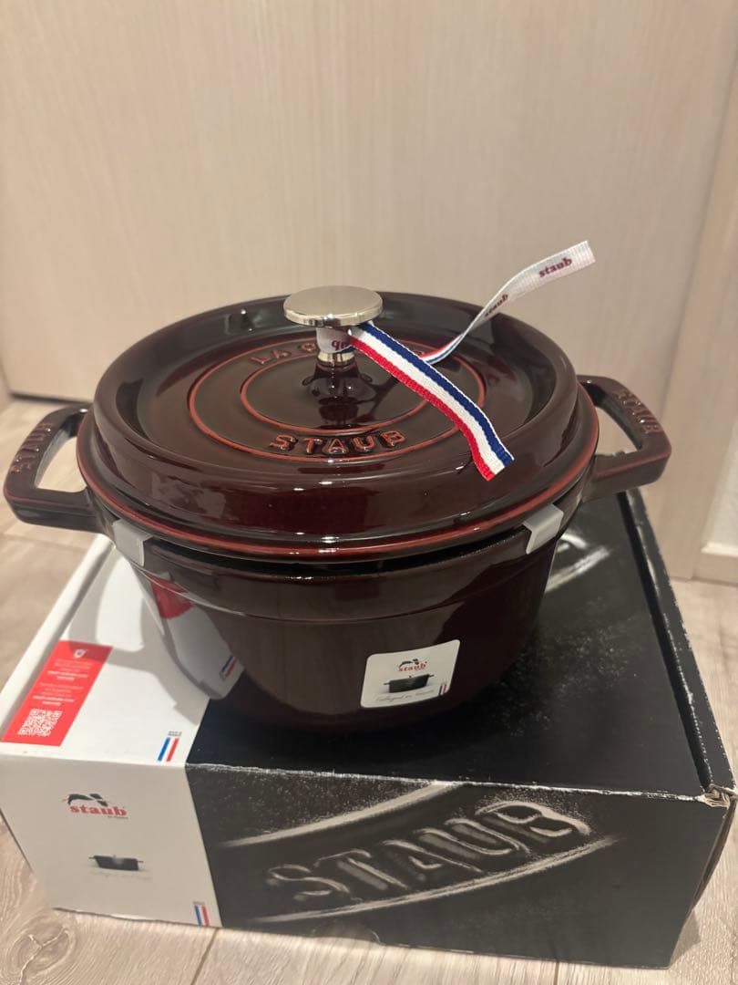 STAUB ラウンドココット グレナディンレッド