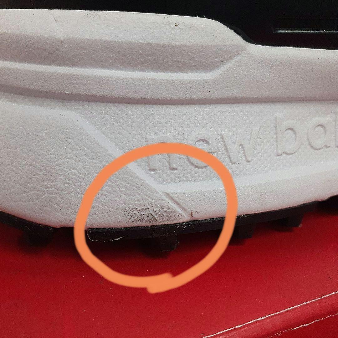 【新品汚れあり】NEW BALANCE スパイクレス ゴルフシューズ ④