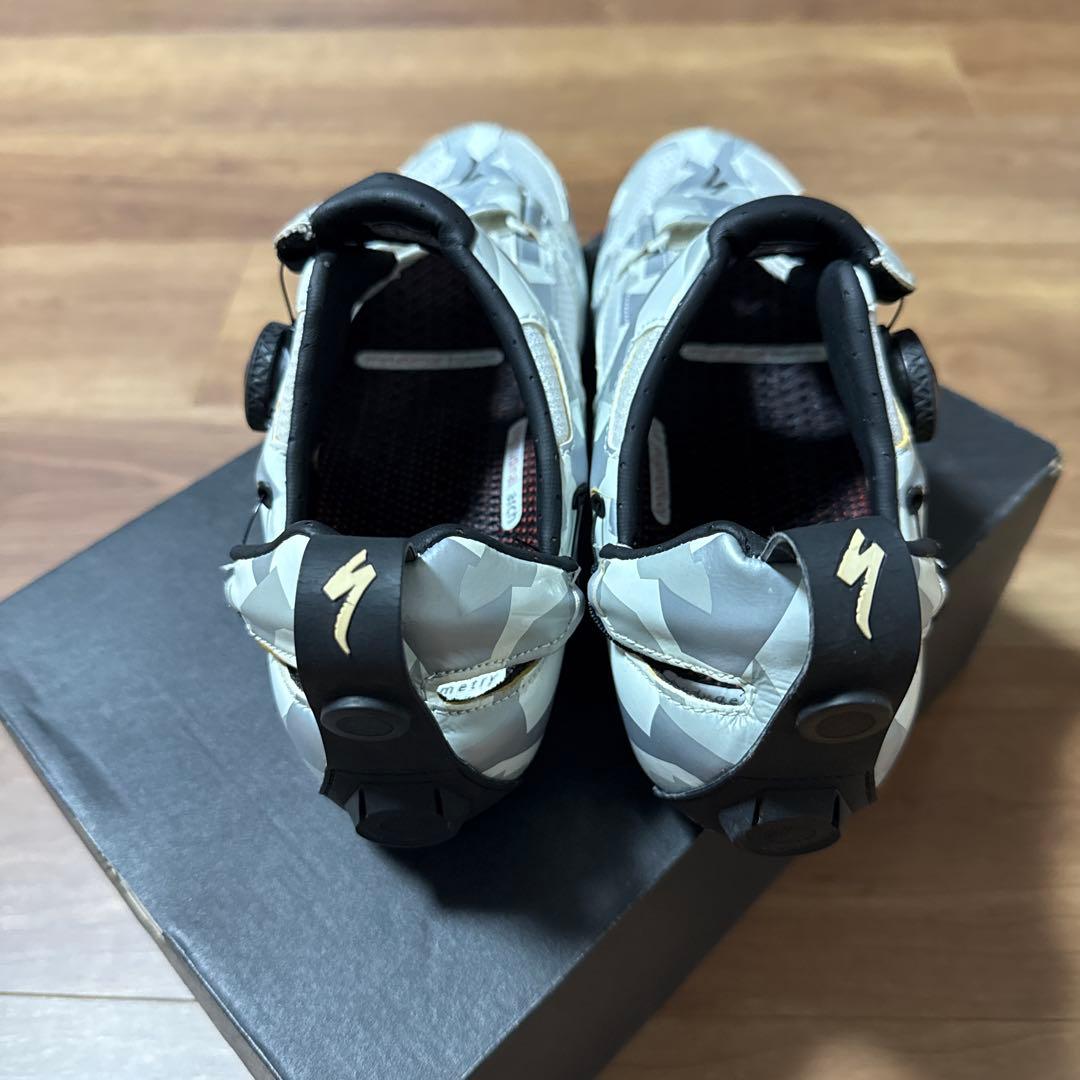 S-Works trivent 自転車シューズ ホワイト・グレー・ブラック