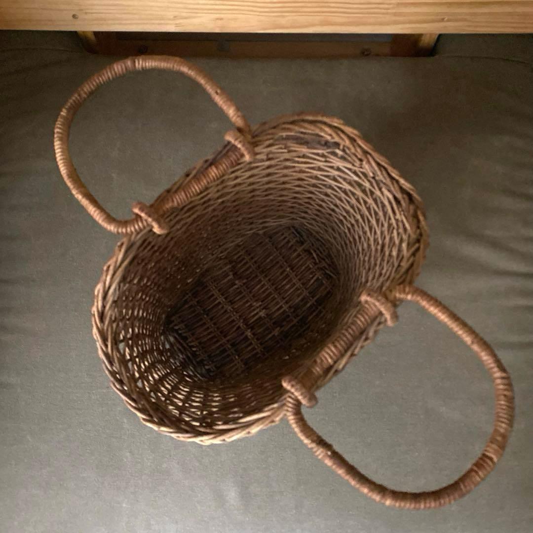【1点もの】あけび かご カゴバッグ かごバッグ バスケット 自然素材 手づくり