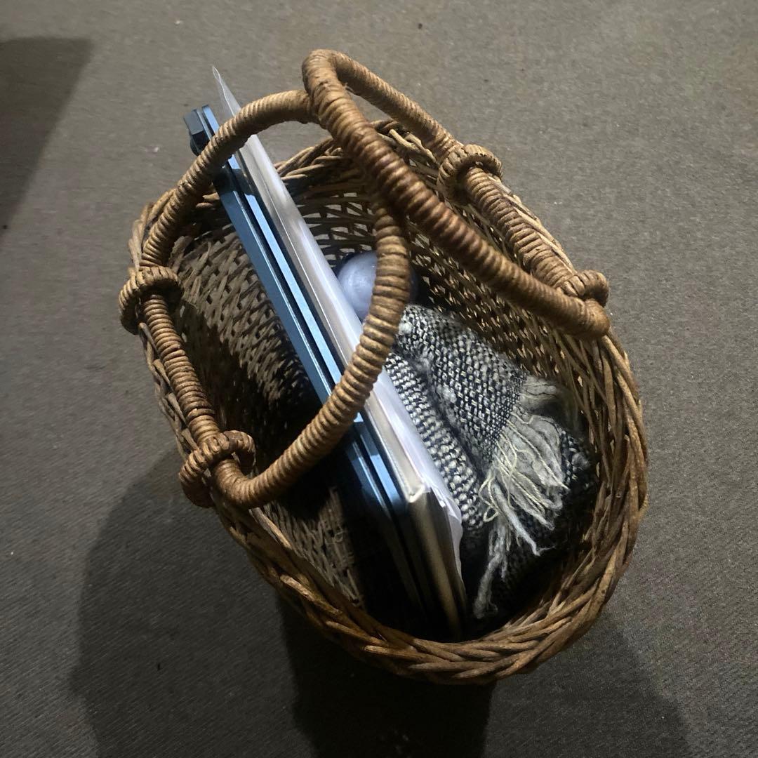 【1点もの】あけび かご カゴバッグ かごバッグ バスケット 自然素材 手づくり