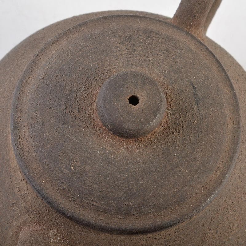 メル78372　中国　黒泥　小さな急須　茶壷　煎茶道具　U　R5836