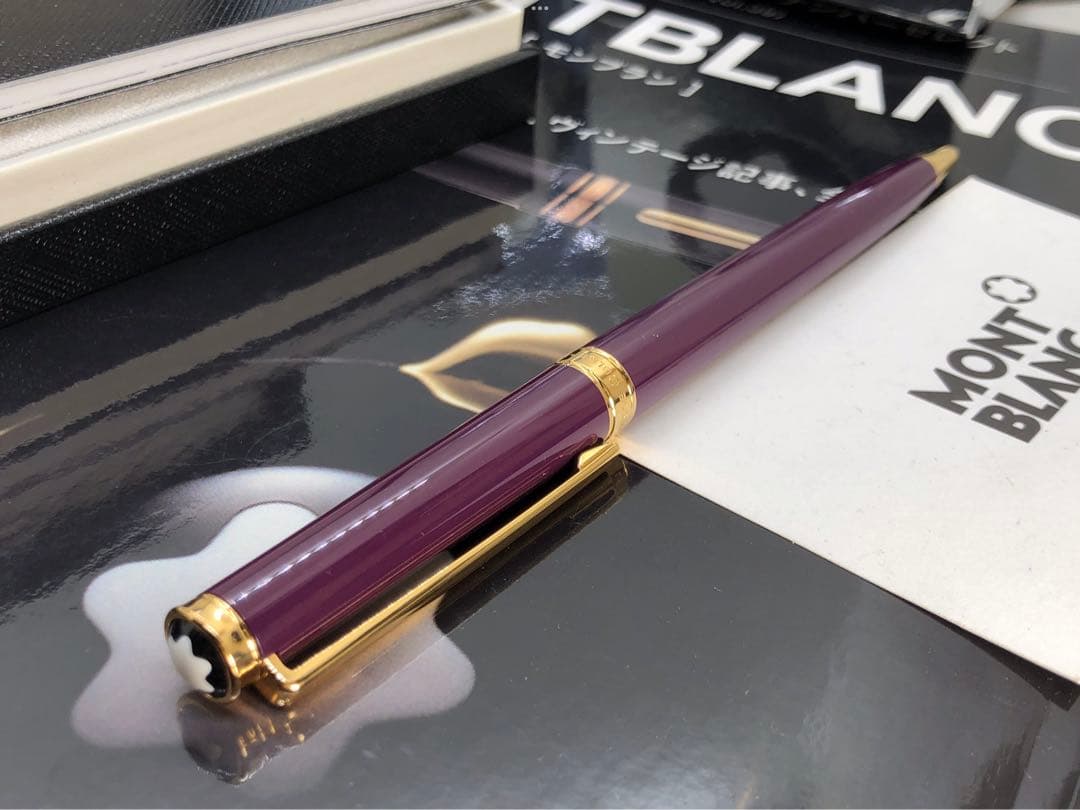 ⭐️幸運金運パワーのレアなパープル⭐️ノブレスオブリュージュNo15280モンブラン