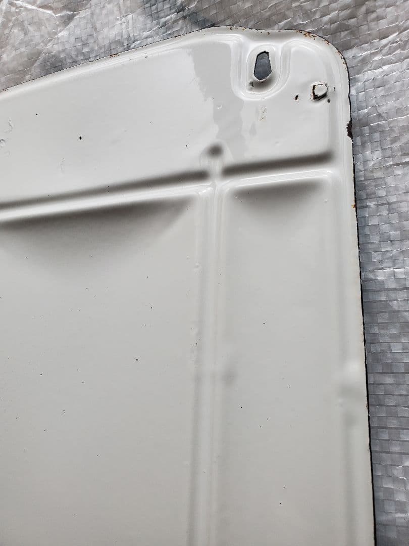 フランス　アンティーク　ホーロー　レードルラック