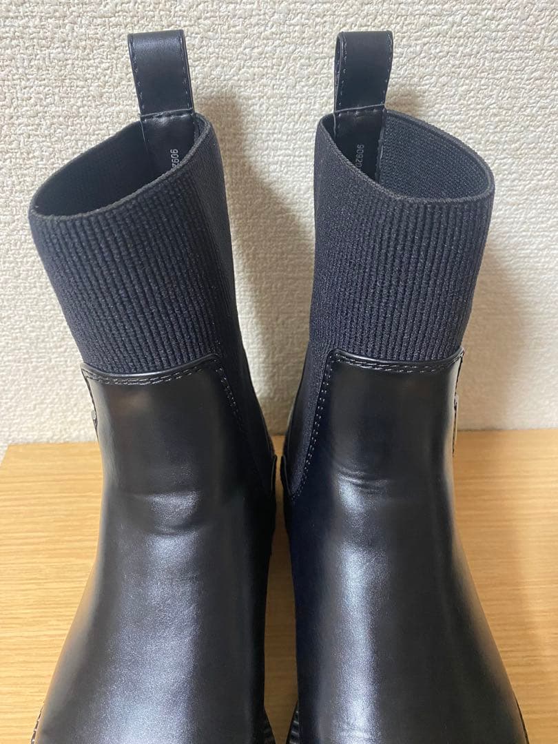 ニットソックス リッジッドソールチェルシーブーツ