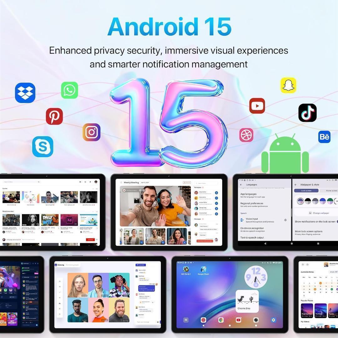 タブレット❤️Android 15 Gemini AI タブレット 10インチ