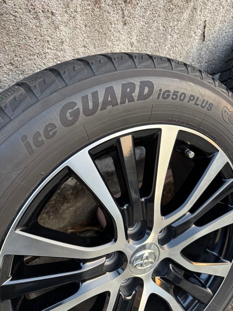 エスティマ 純正アルミ スタッドレス ice GUARD 215/60R17