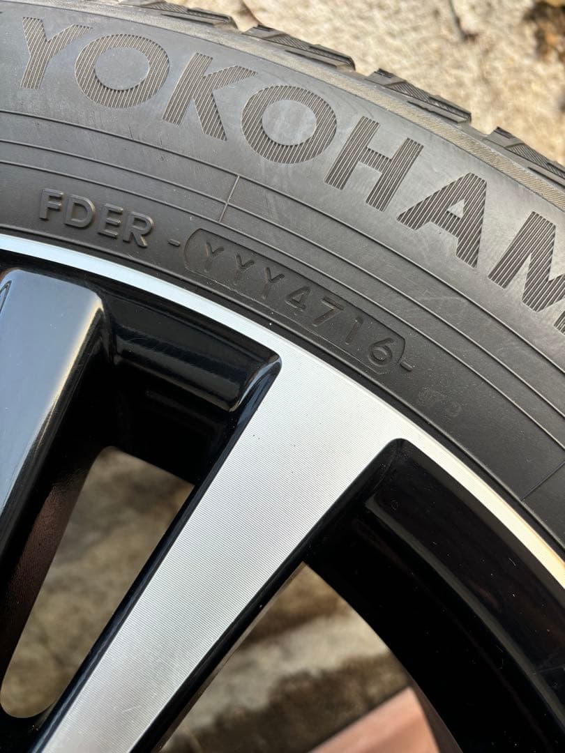 エスティマ 純正アルミ スタッドレス ice GUARD 215/60R17