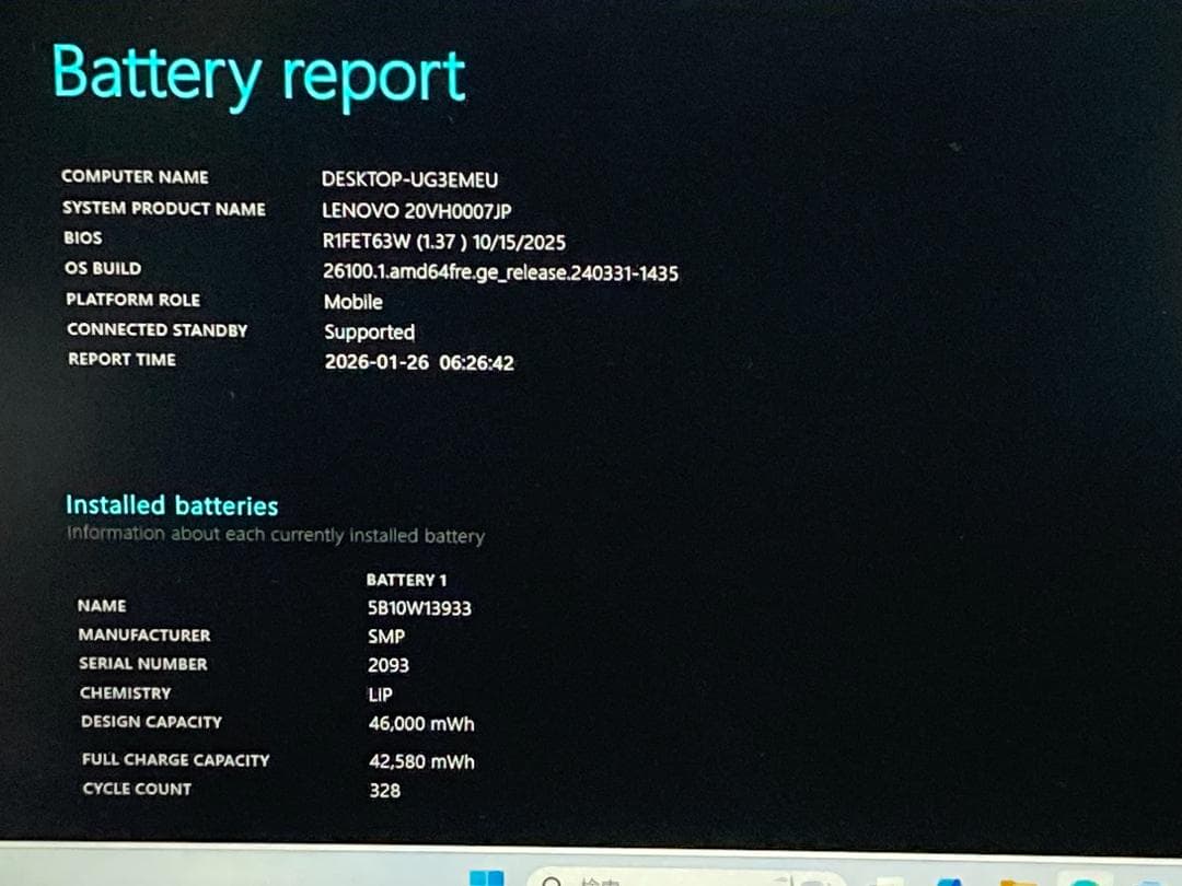 ThinkPad L13 Gen2 爆速i5/SSD512GB/Office