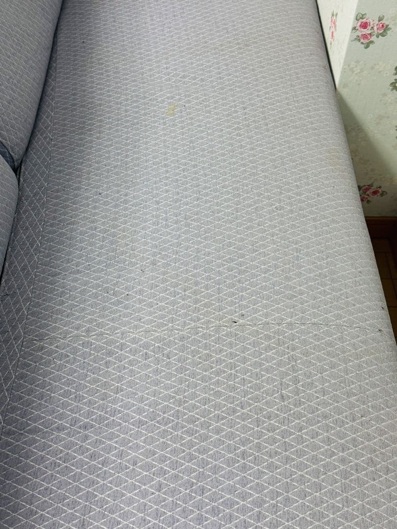 カリモク 3人掛ソファ WU4603 限定色(キルト・ラベンダー) 長椅子