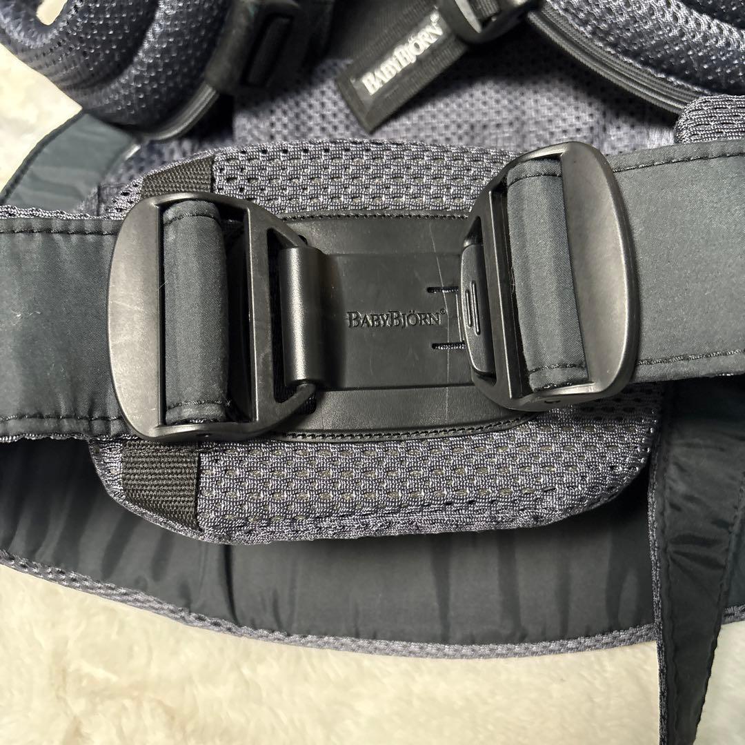 【美品】BABY BJORNハーモニー ベビーキャリア アンスラサイト
