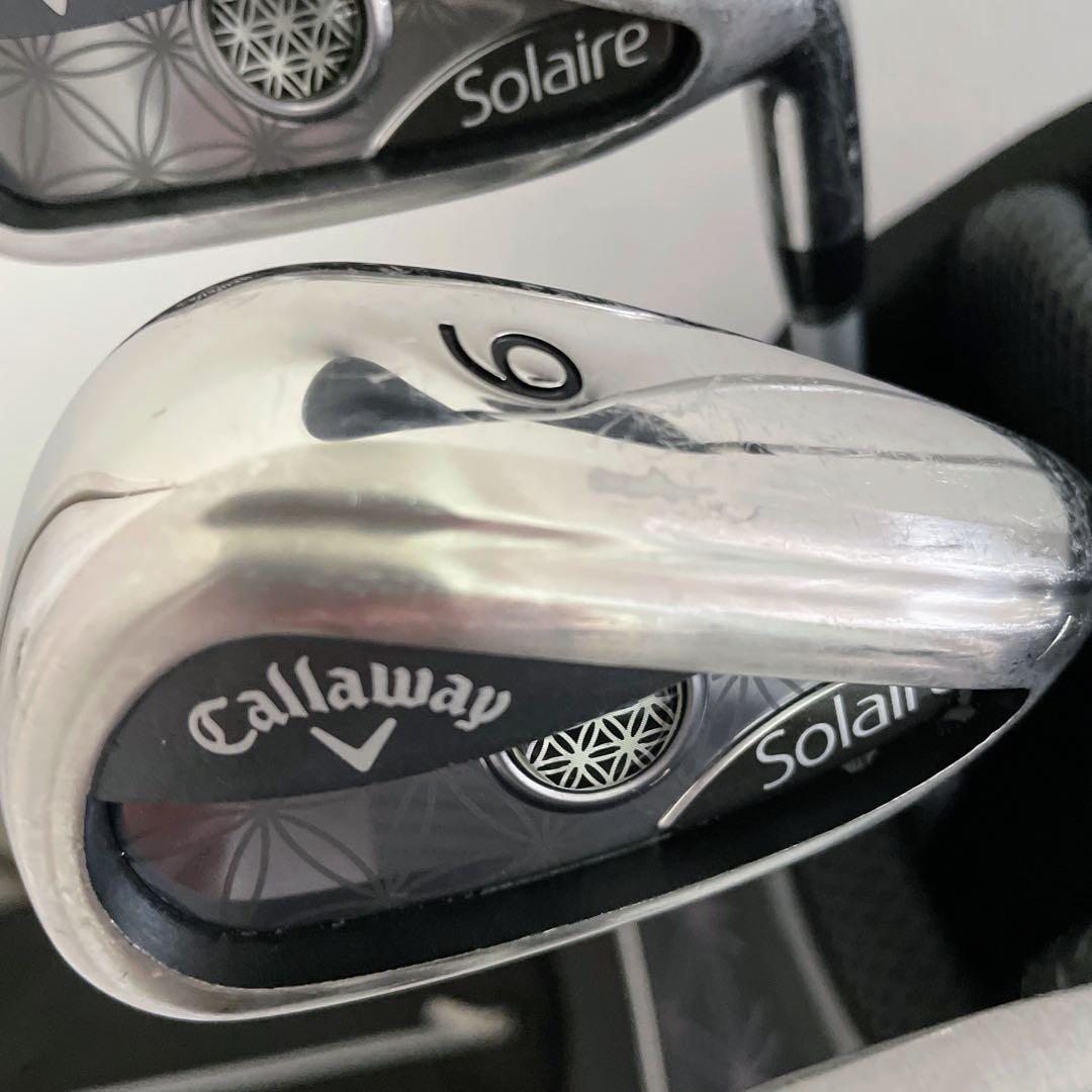 最新モデル　キャロウェイ　ソレイユ　レディース　ゴルフクラブセット　右利き用