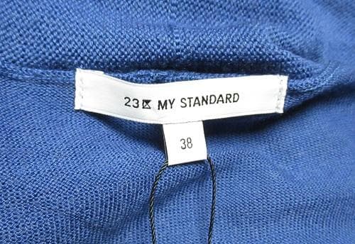 新品 23区　サステナブルウール ショールカラー カーディガン/38(M)