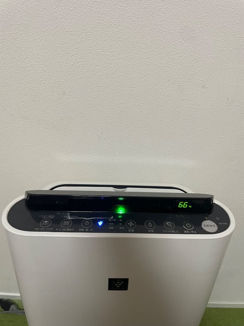 SHARP 2020年製 加湿フィルター綺麗 プラズマクラスター加湿空気清浄機