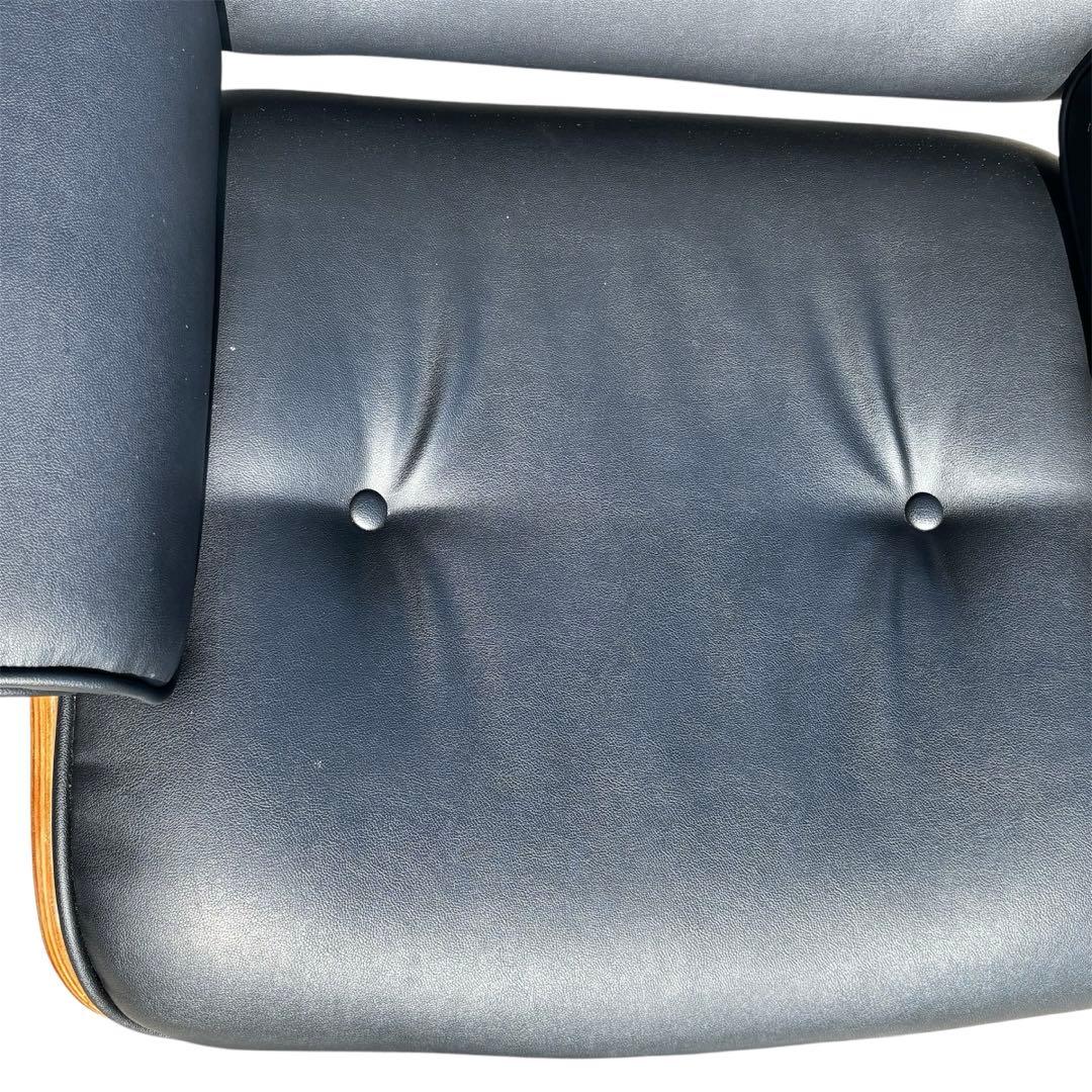 【美品✨】イームズ リプロダクト ラウンジチェア アームチェア　オットマン別売り