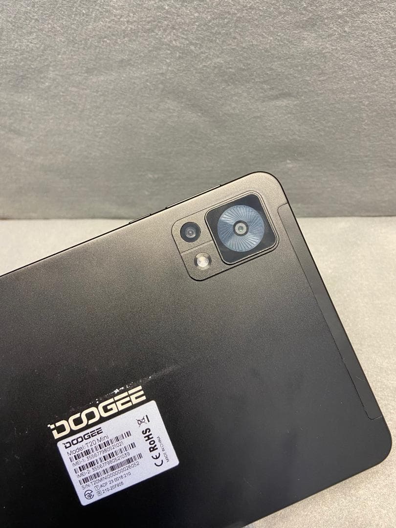 美品 SIMフリー DOOGEE T20 mini 128GB ミッドブラック色