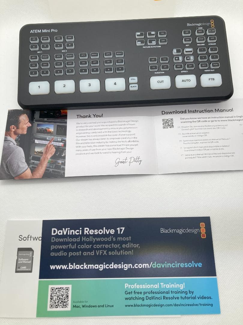 Blackmagic Design ATEM Mini Pro 映像スイッチャー