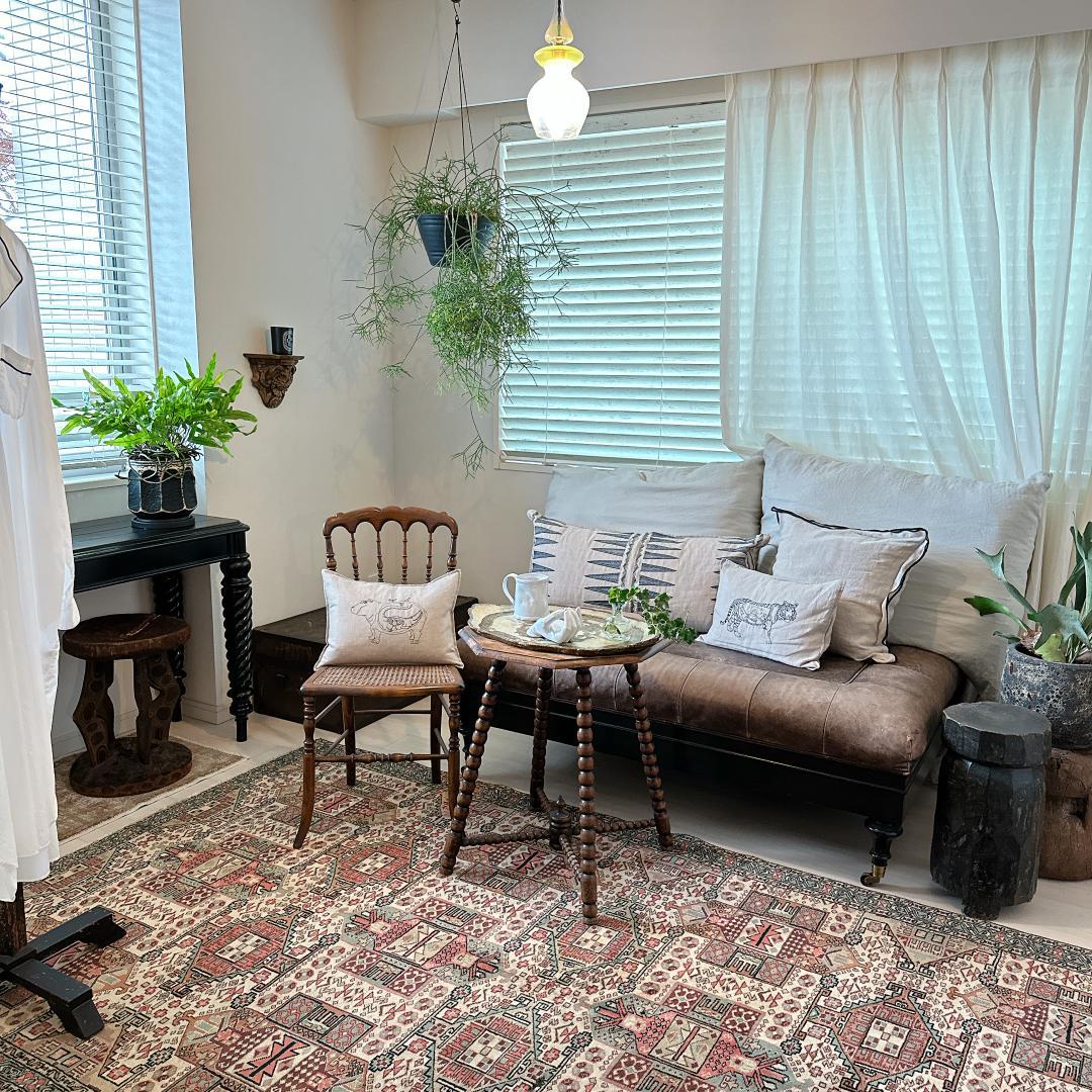 むむまま トルコ ヴィンテージラグ A8