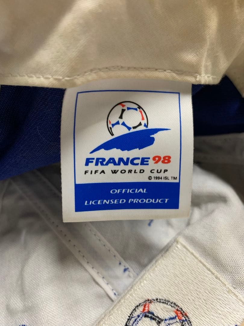 入手不可能！'98フランス・キャップ 公認商品 非スポンサー商品
