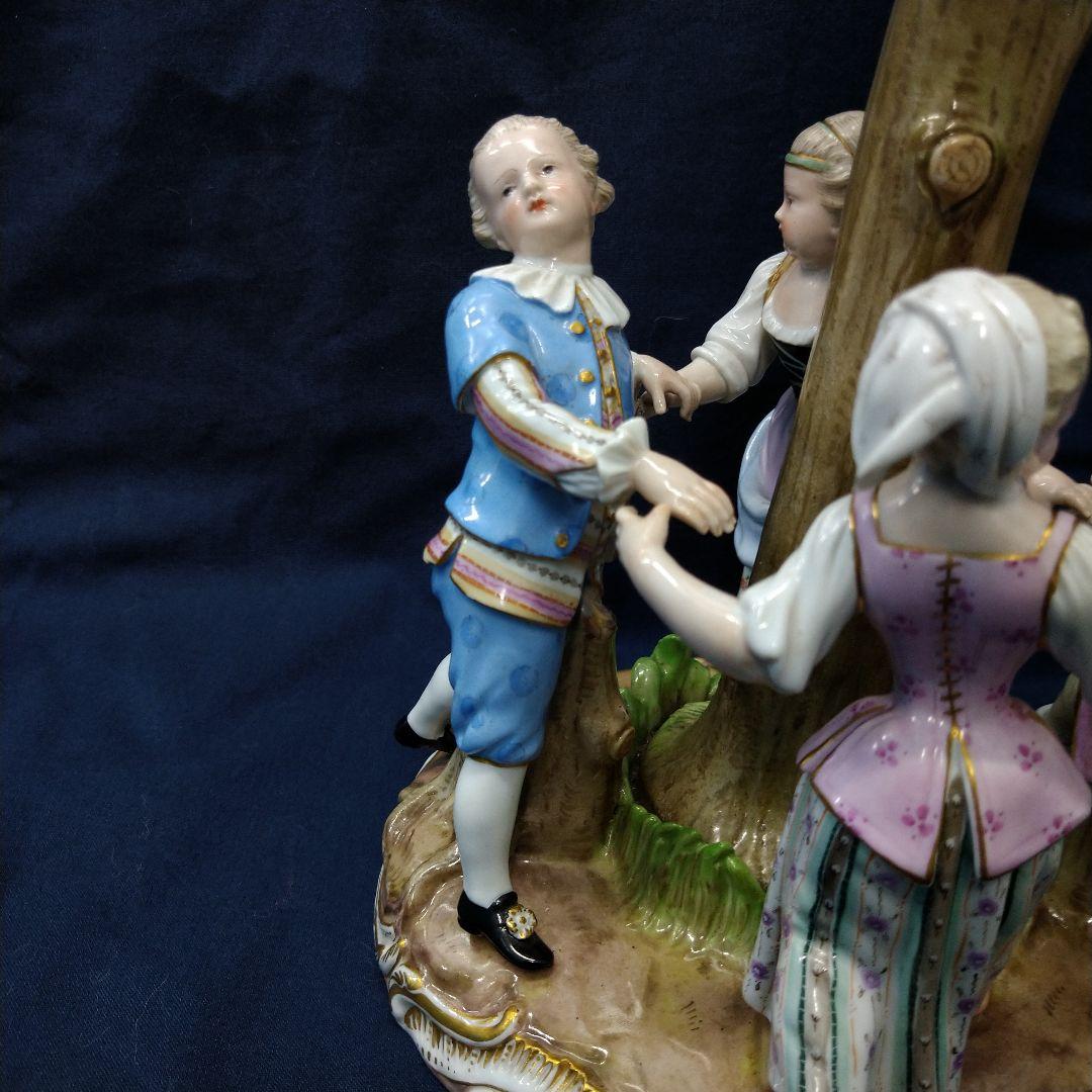 ✤1924年以前マイセン（Meissen）『輪になって踊る子供たち』