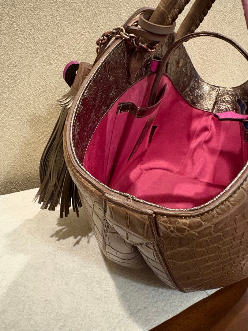 【希少未使用品】チビナイルCIVINILE バックカゴバック