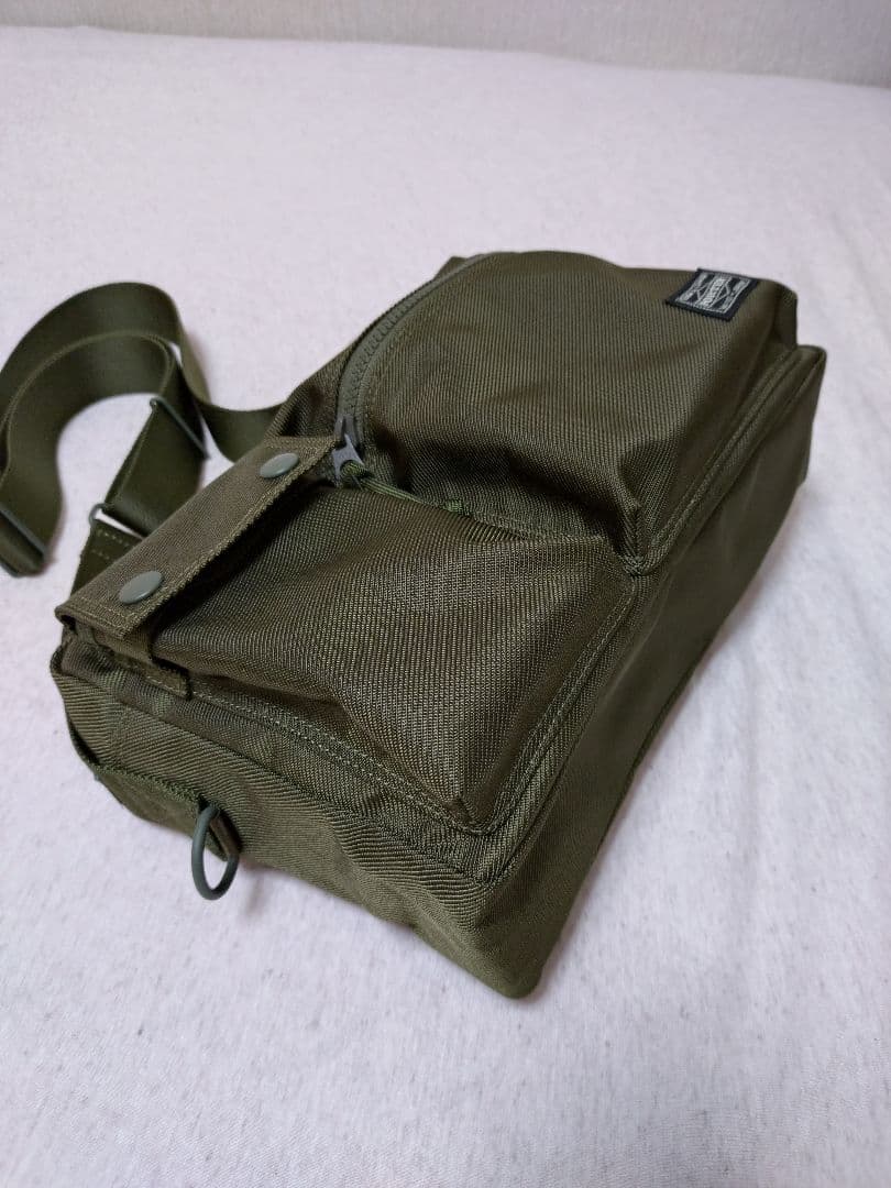 【極美品】ポーター　ユニット　ショルダーバッグ　グリーン　オリーブ　カーキ