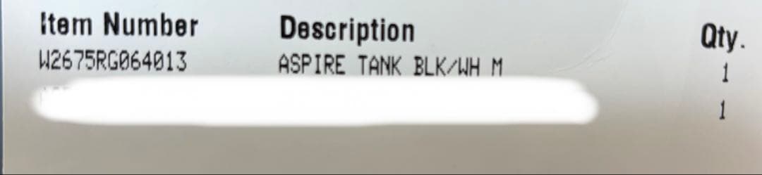 Alo Aspire Tank Mサイズ タンクトップ ジス着用モデル