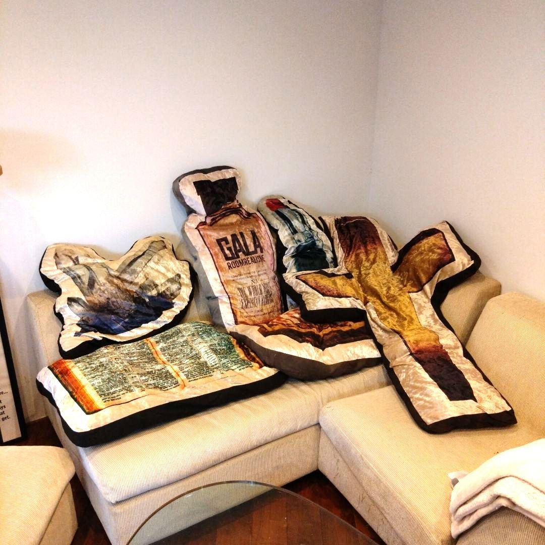 【値引き交渉ok】HOTEL SLY GALA ベロアビッグクッション6点セット