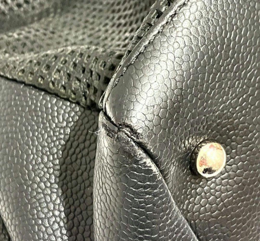 CHANEL ココマーク キャビアスキン メッシュレザー　専用