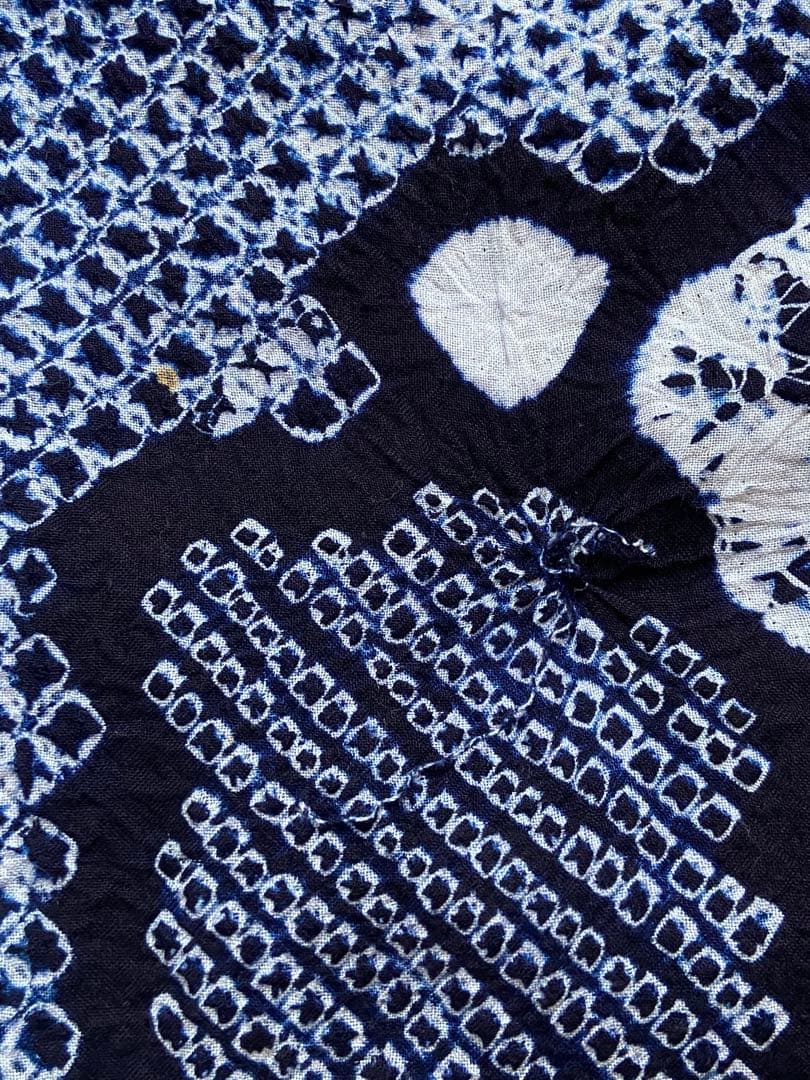 ◻️ メルりんご様◻️有松鳴海絞り浴衣　裄67 身丈160