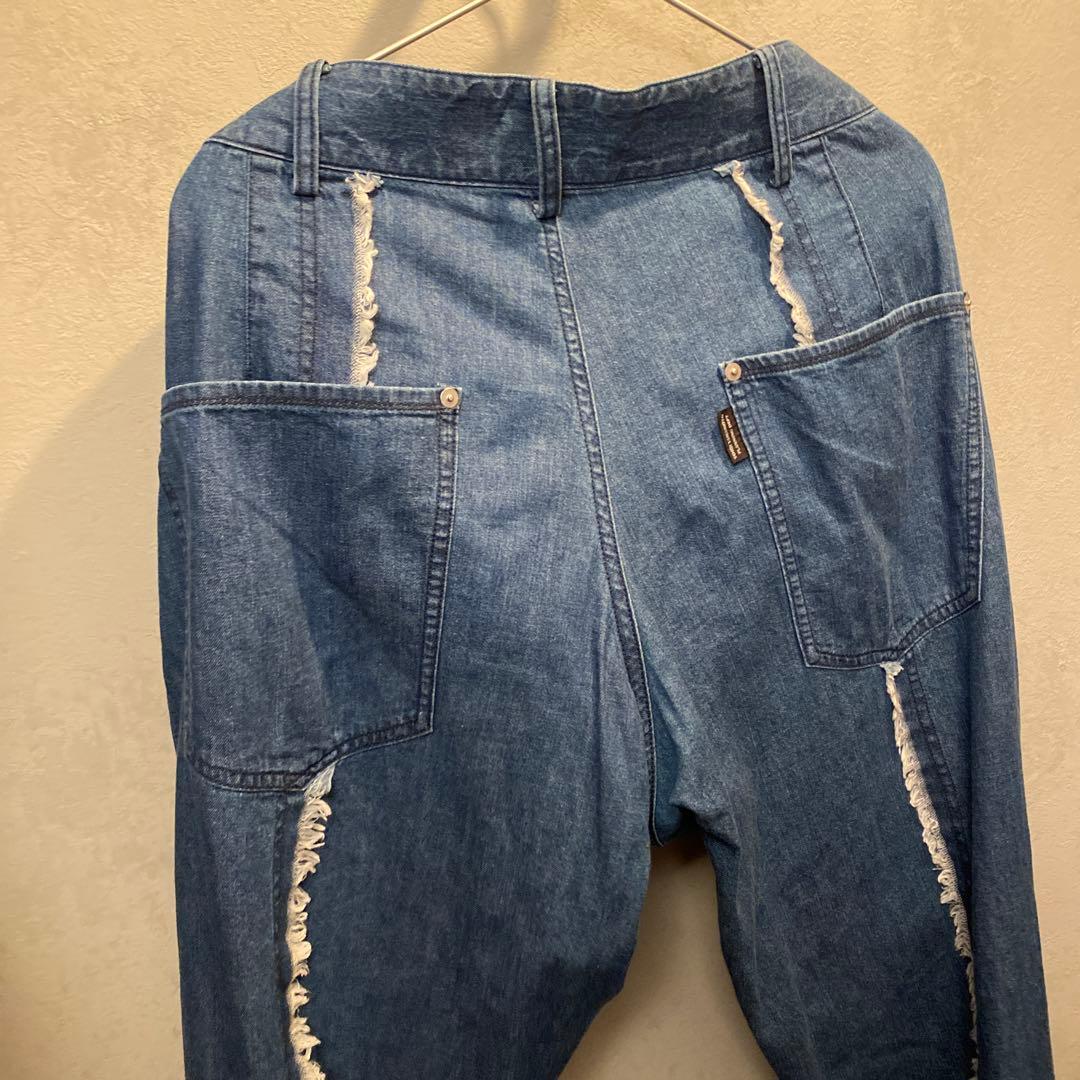 S'YTE ヨウジヤマモト　8OZ デニムオープンショルダーシャツ　パンツ