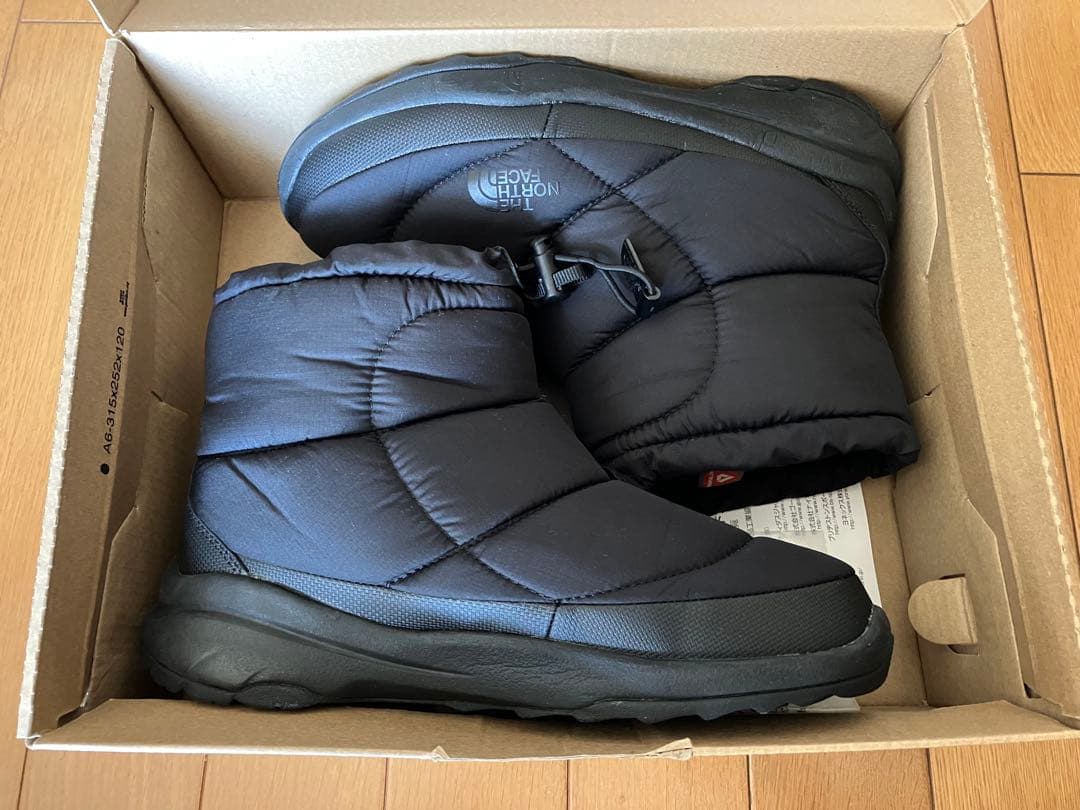 美品★ノースフェイス　ヌプシブーティー24 ブラック