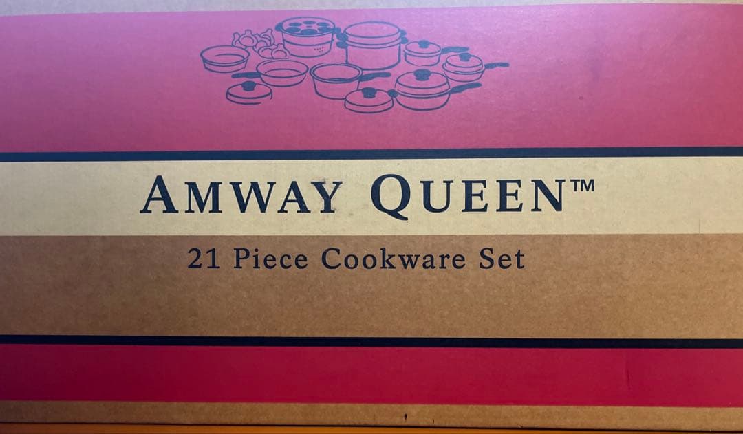無水調理、重ね調理でヘルシー時短クックAmway クイーンクック21ピースセット