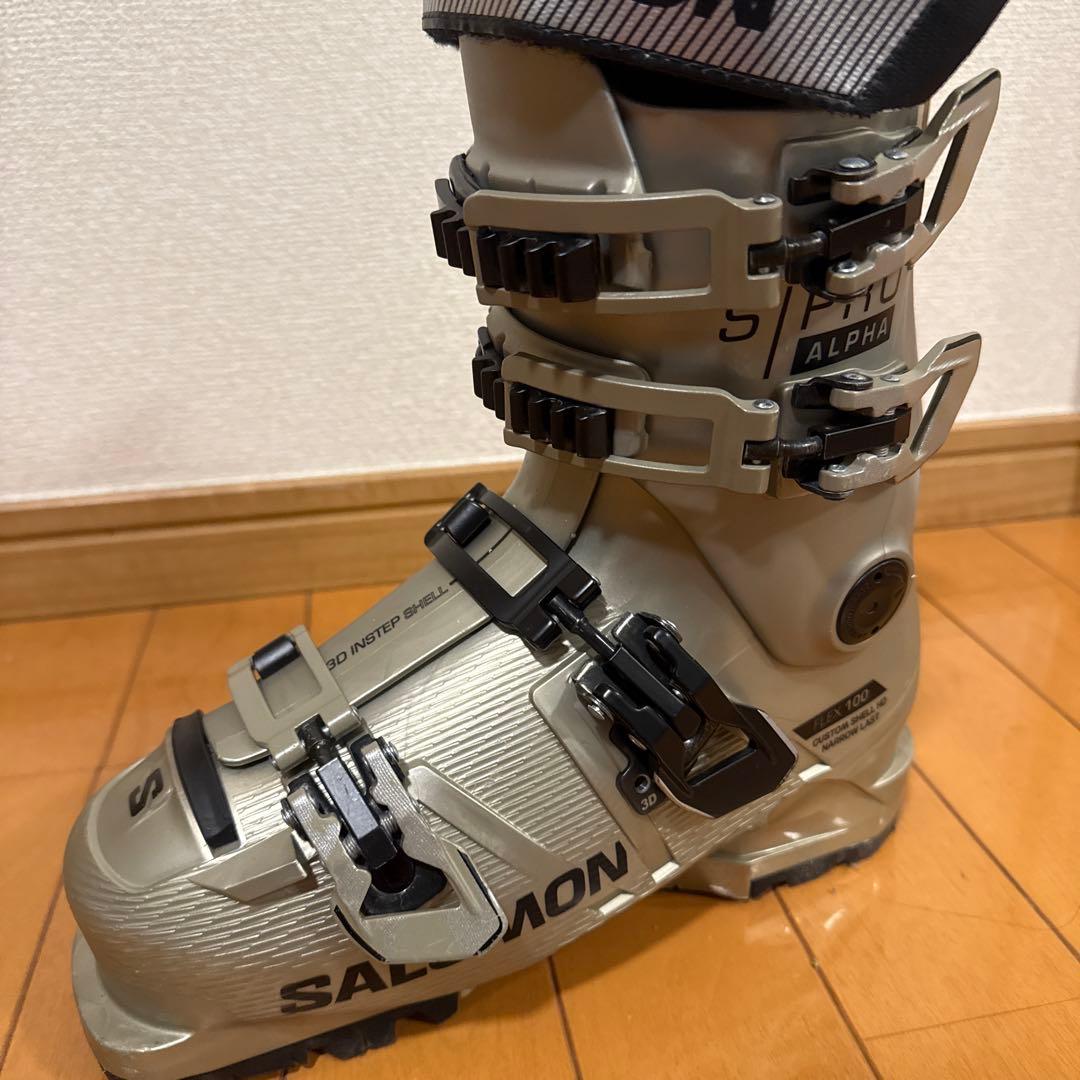 SALOMON 100 S/PRO ALPHA スキーブー 23/23.5