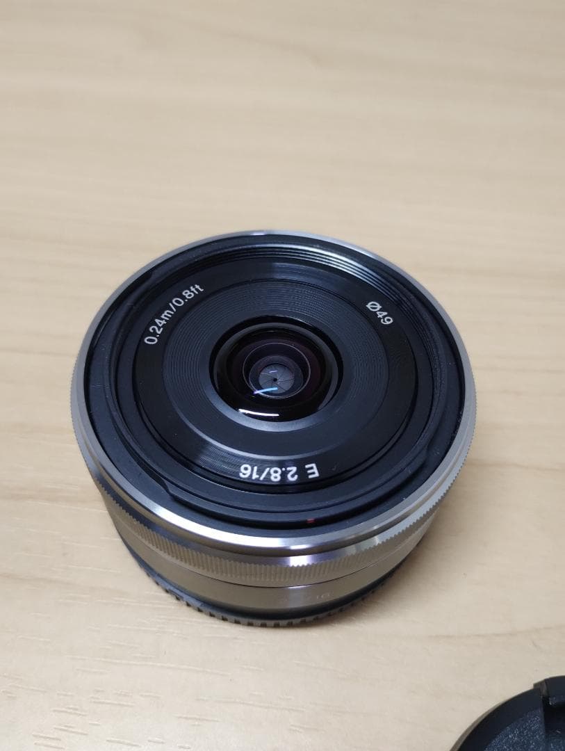 ✨パンケーキ✨ SEL16F28 単焦点 E16mm F2.8 SONY 薄型
