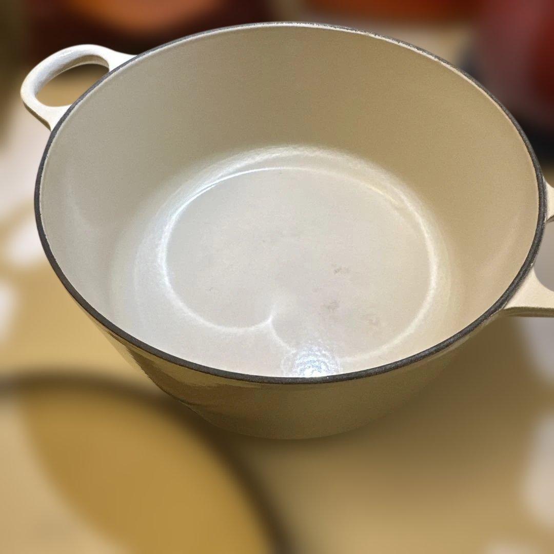 ア*ス様 LE CREUSET 両手鍋 24cm デューン