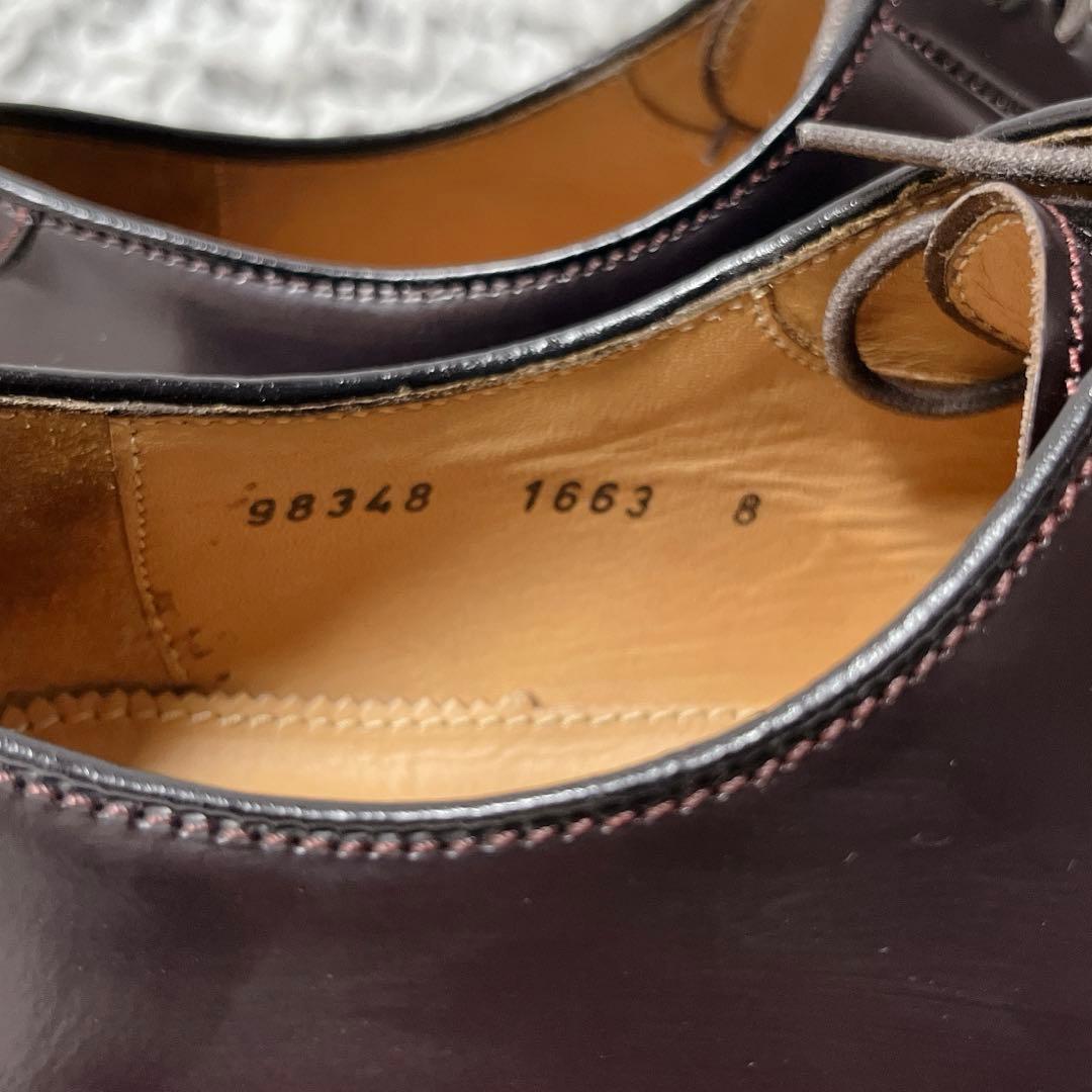 jalan sriwijaya ダークブラウン レザー 革靴　ビジネス　プレーン