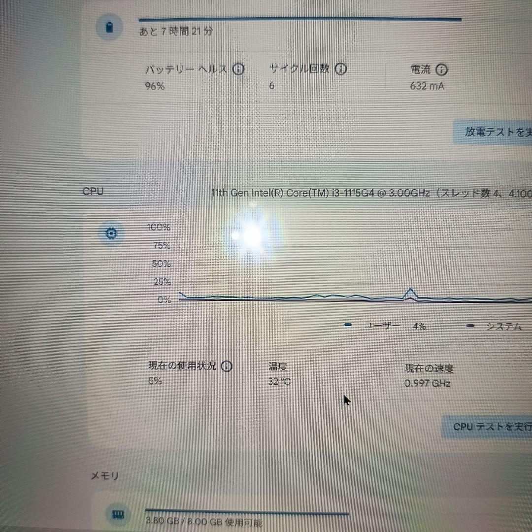 Chromebook本体 Lenovo IP Flex 5 Chrome 13ITL6 core-i3