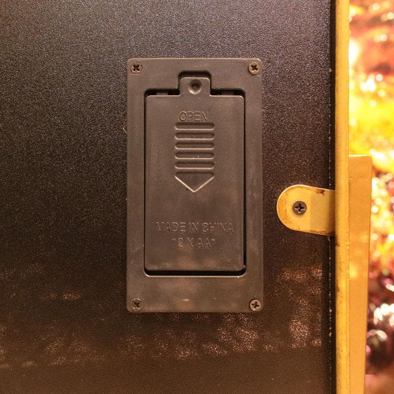 ゴールド ギアクロック 置き時計 ヴィンテージ風 スクエア 143-171