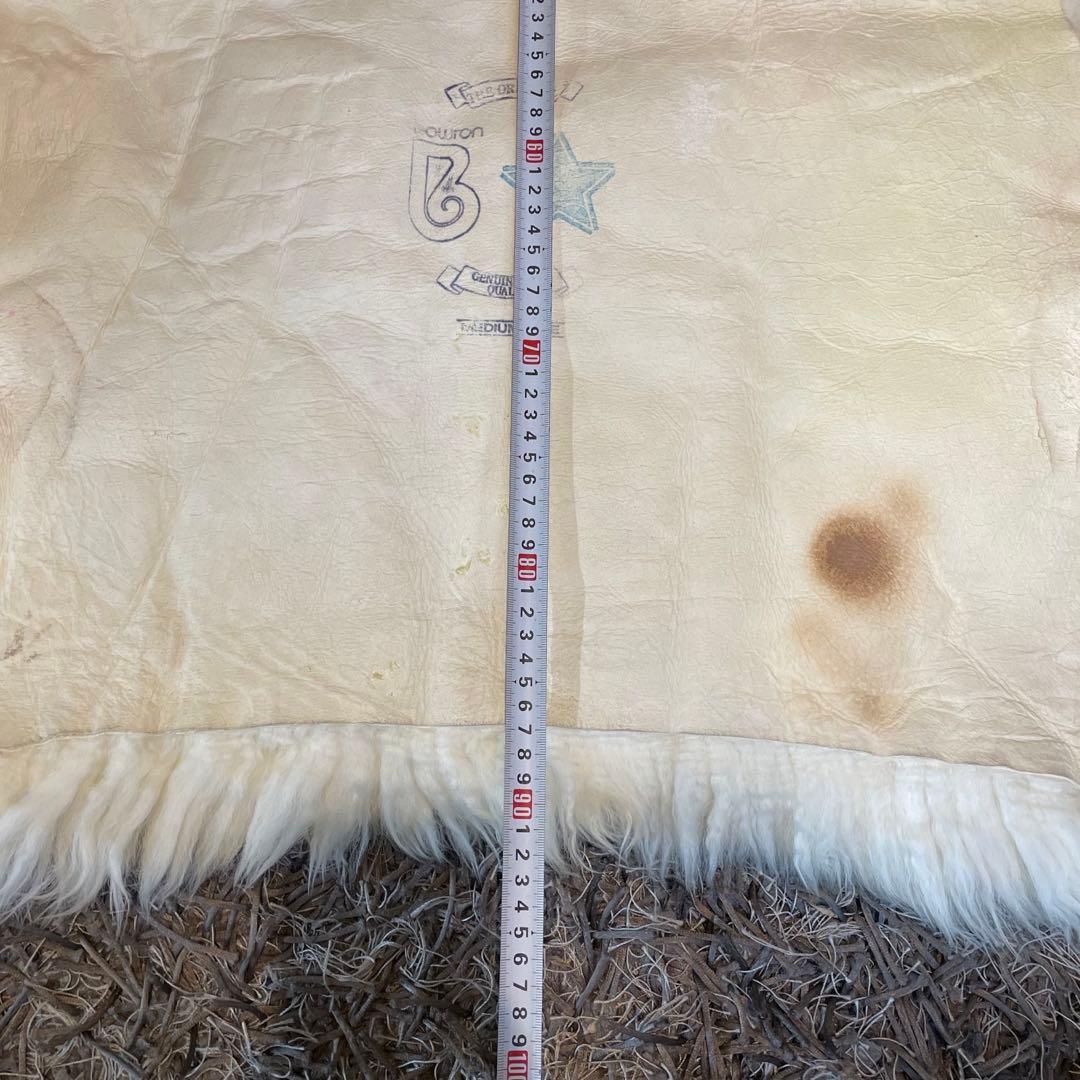 【BOWRON】 ボウロン 天然ムートンラグ ラムスキン ニュージーランド製　羊