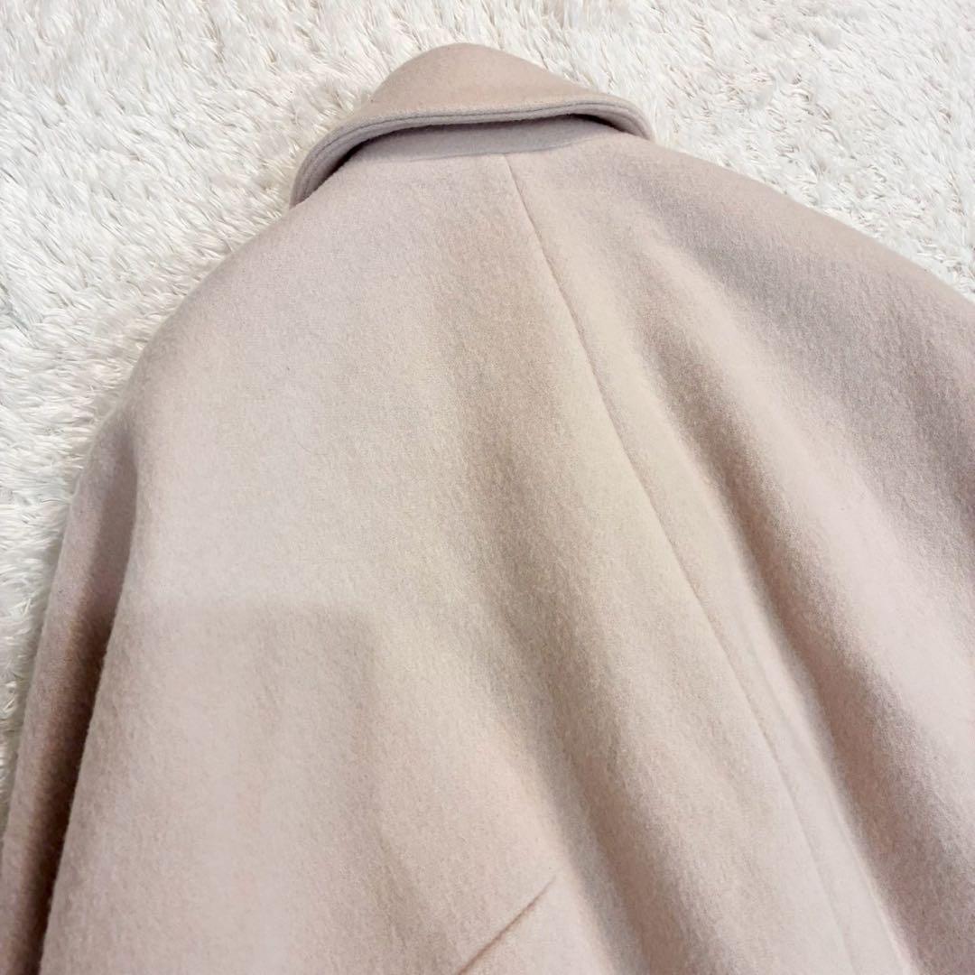 美品✨希少✨エンフォルド　ショートビーバーボックスコクーンコート　ベージュ