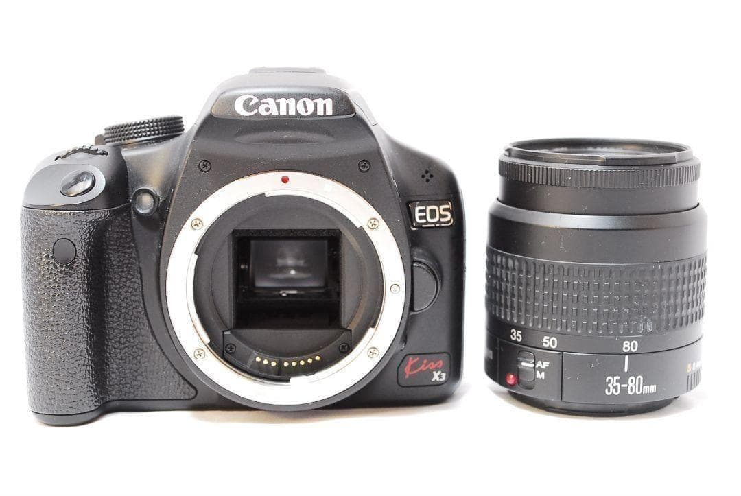 美品✨Canon Kiss X3✨標準レンズセット スマホ転送 初心者おすすめ