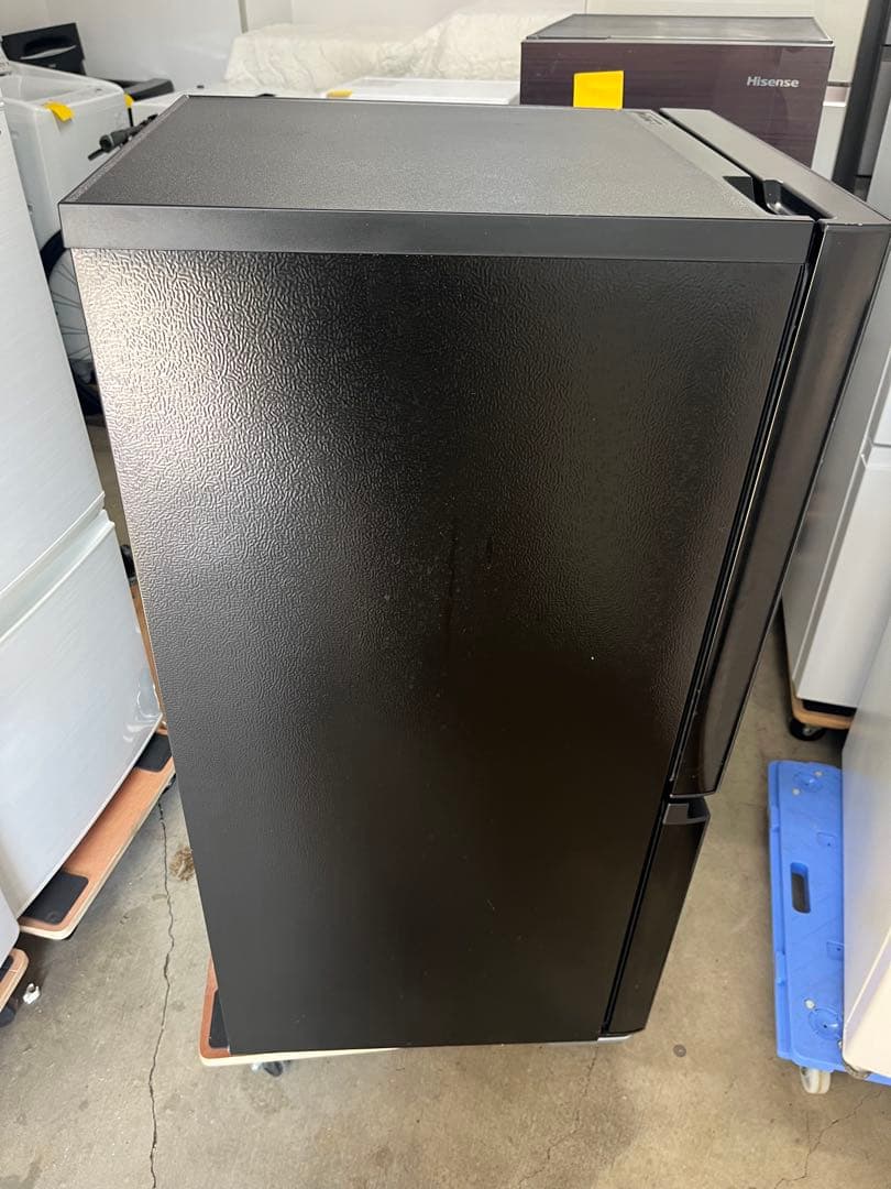 2024年製★未使用に近い★ハイセンス　冷蔵庫　ガラス扉　一人暮らし
