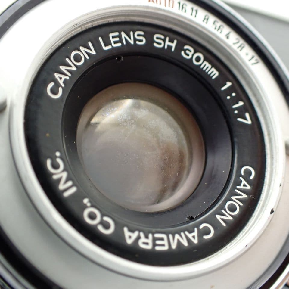 【動作確認済】Canon demi EE17 新品電池&初期保証付き